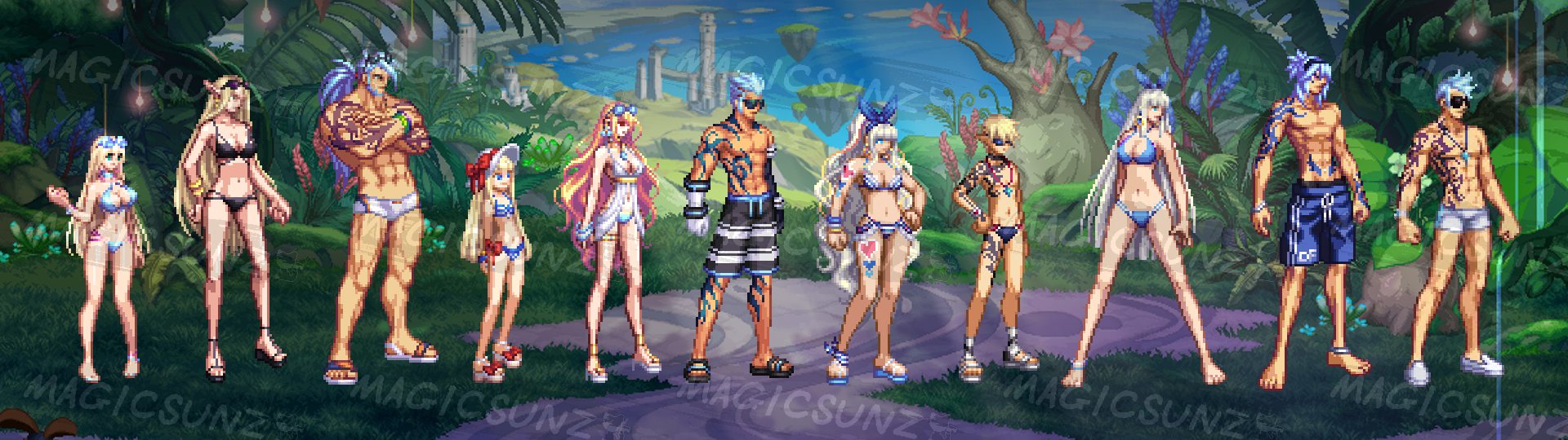 【夏日外观图鉴：0627国服体验服】瑰幻深海礼包/潜水艇多买多送等外观类道具一览（一）54