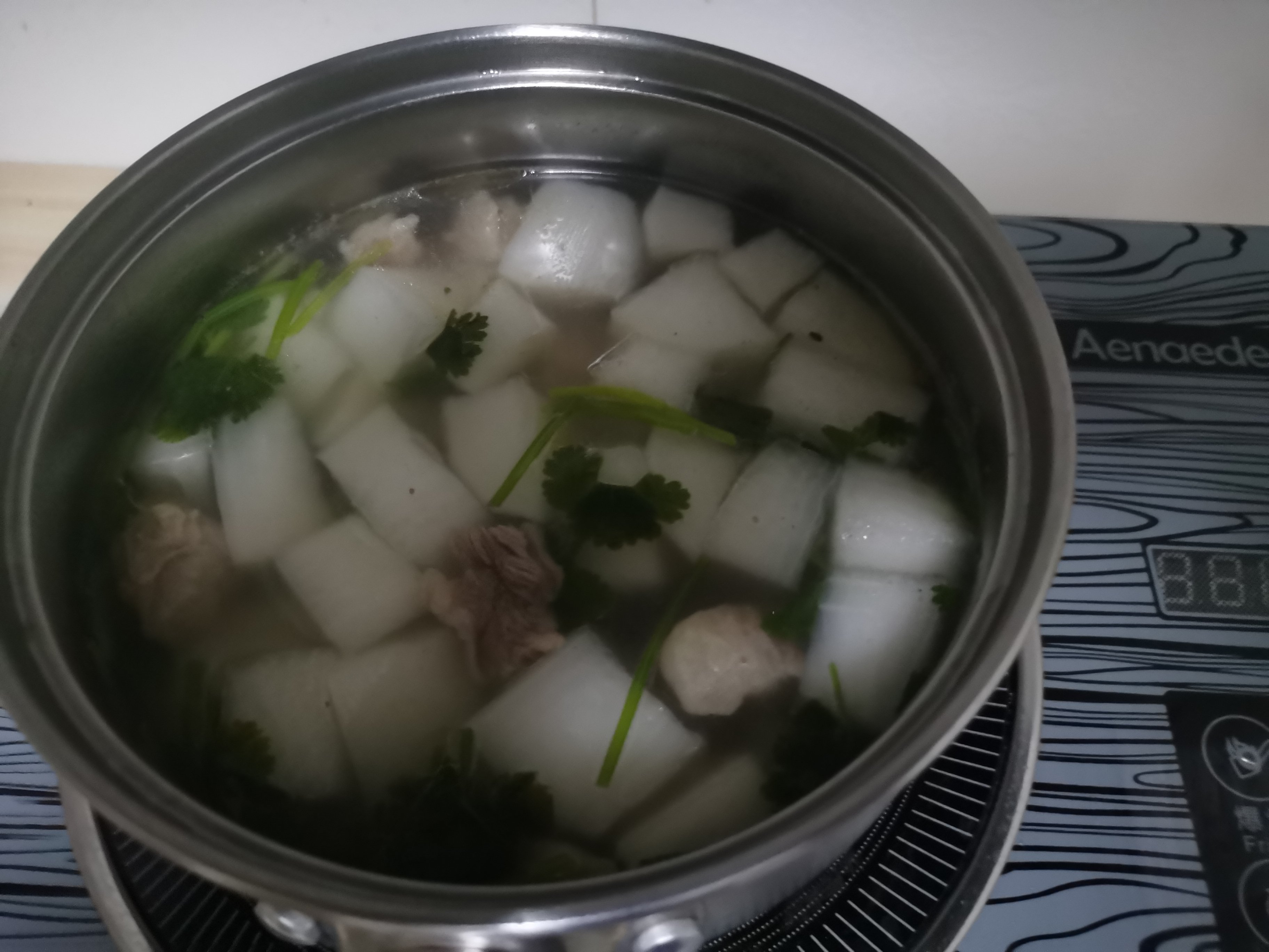 晚上无聊和某音学做饭1