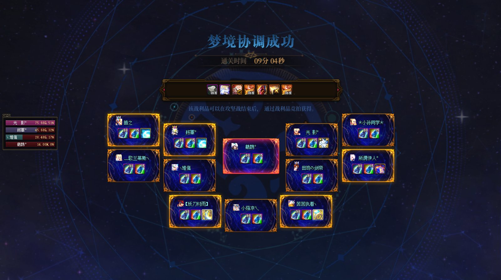 团打完了，索然无味6