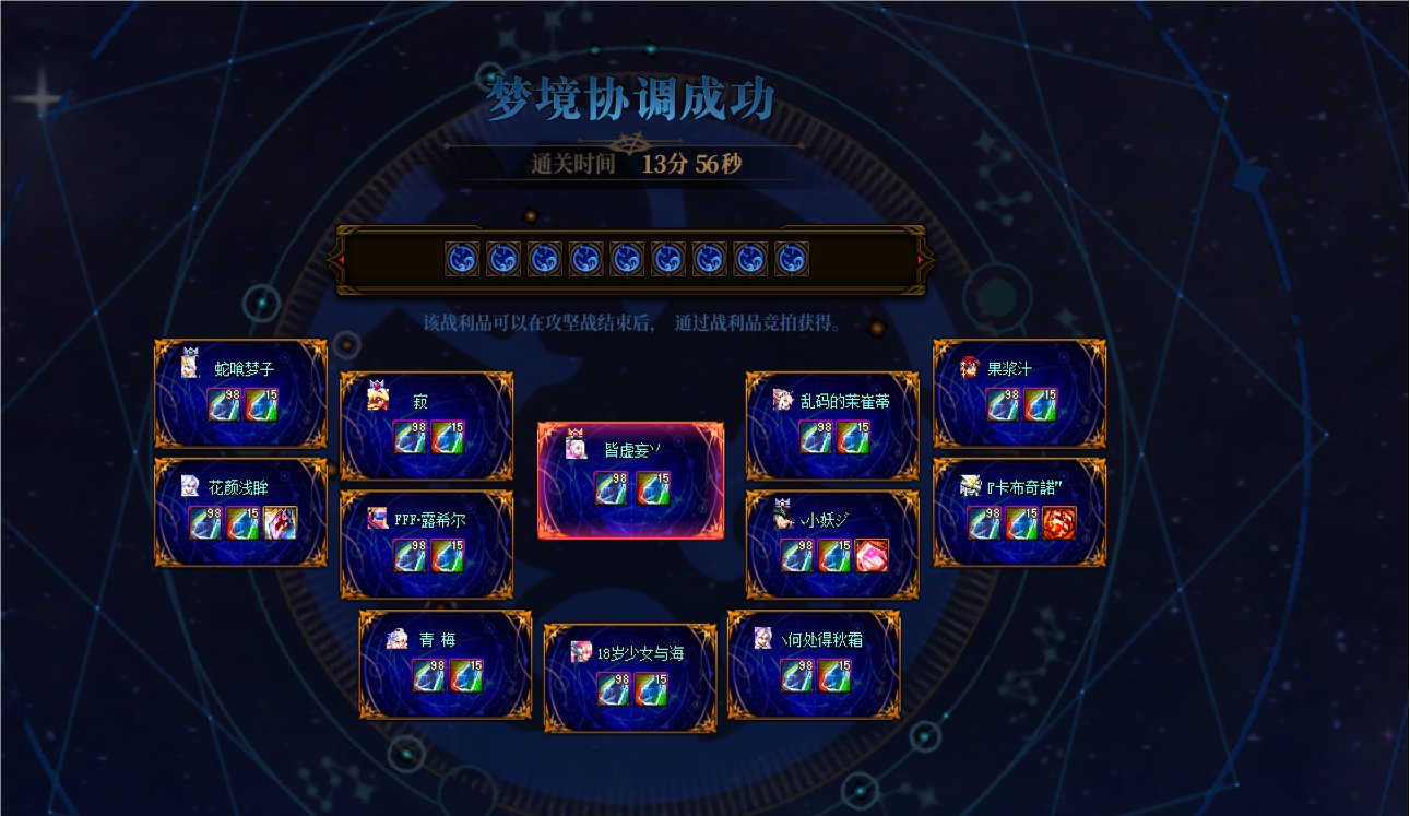 首周雾神通关情况，想和讨论下打法~2