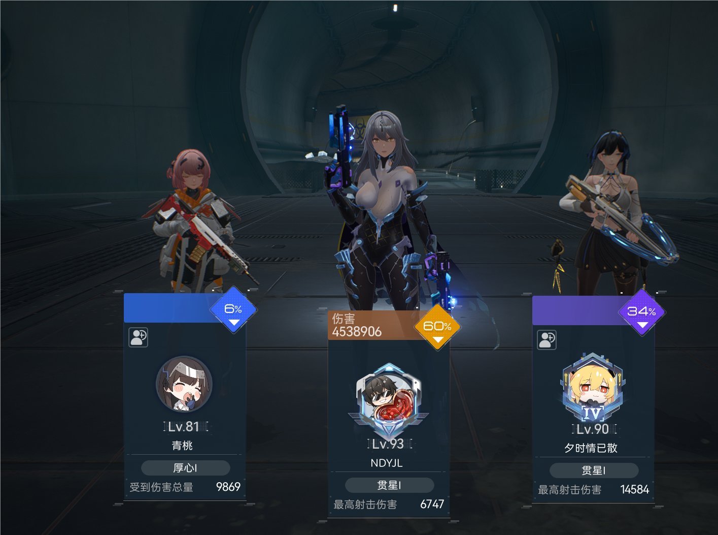 去试了试转起来的里芙，结果1