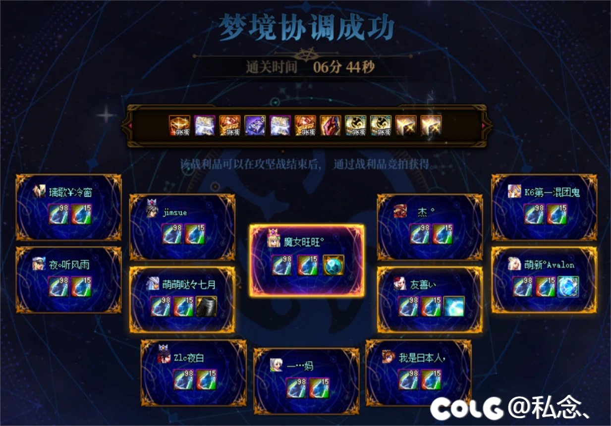 高配雾神晚19.00点5-6分钟速通团15波招收固定成员11