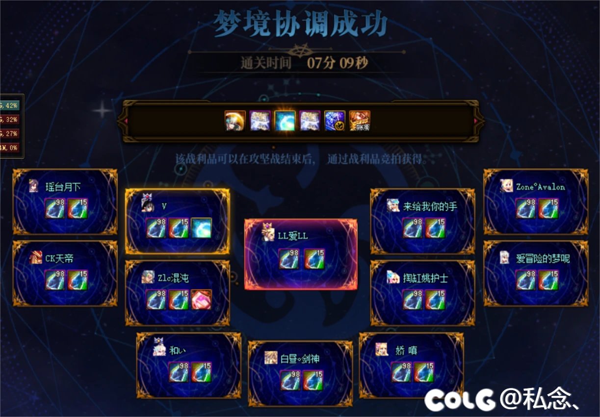 高配雾神晚19.00点5-6分钟速通团15波招收固定成员14