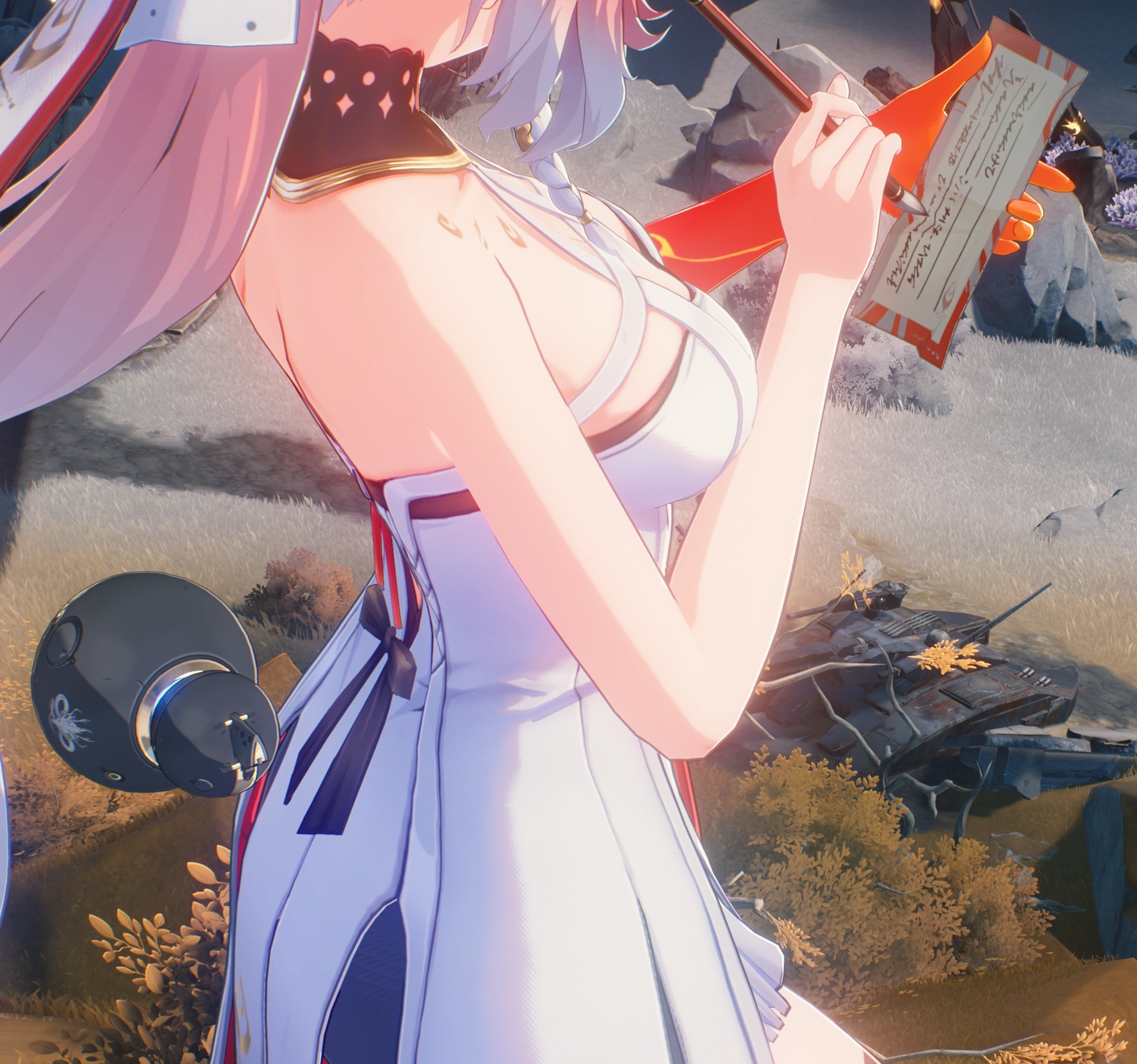 她在写什么？2