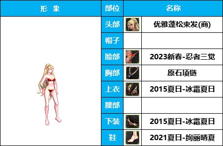【暖暖】穿泳装的希洛克-《暗夜/守护》韩服随选时装配方鉴赏-【第3期】15