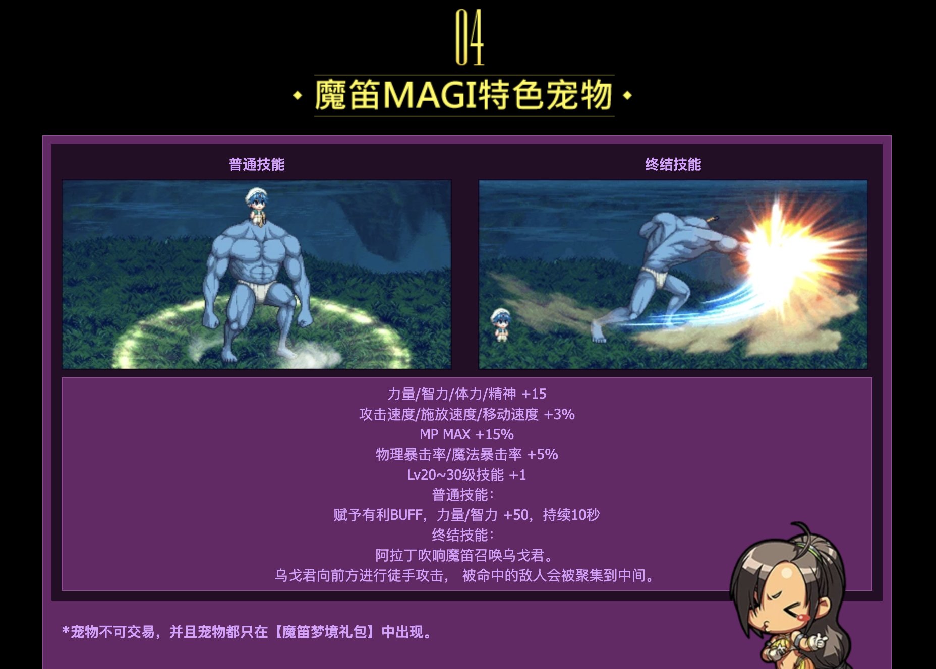 谁有2014年魔笛这个时装跟宠物2