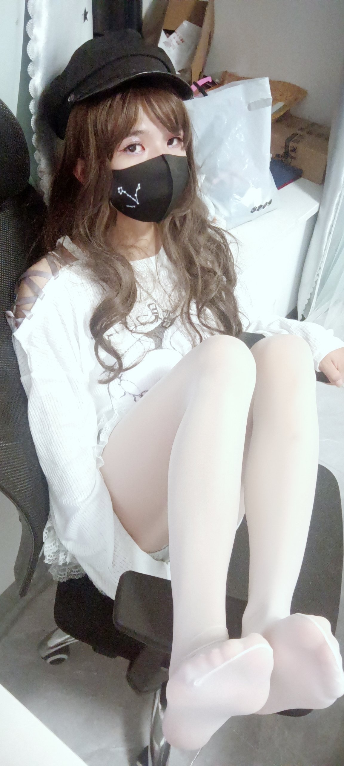 【女装慎入！！！】是不是有人就好这口白丝1