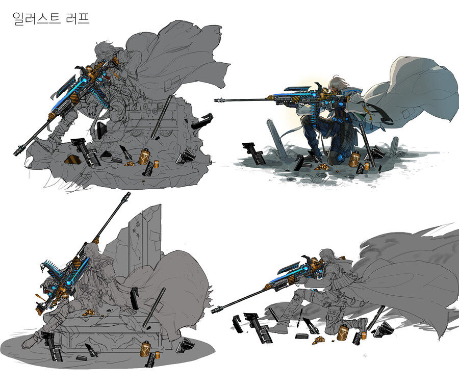 前官方主力画师Hanabu(现昵称KANU)作品&设定一览31