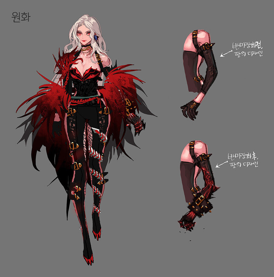 前官方主力画师Hanabu(现昵称KANU)作品&设定一览17