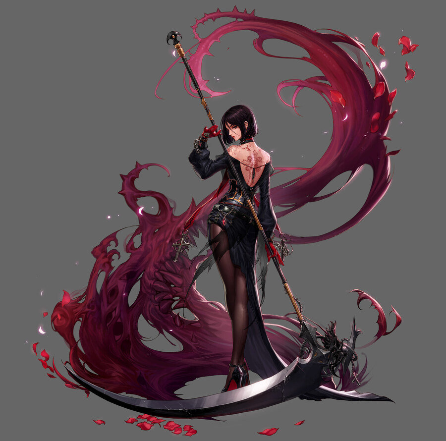 前官方主力画师Hanabu(现昵称KANU)作品&设定一览38