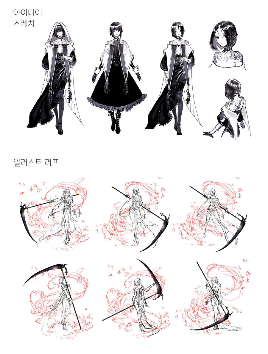 前官方主力画师Hanabu(现昵称KANU)作品&设定一览41