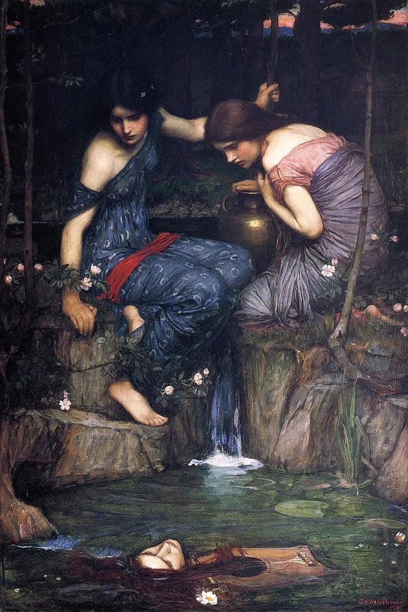 Nymphs Finding the Head of Orpheus19001