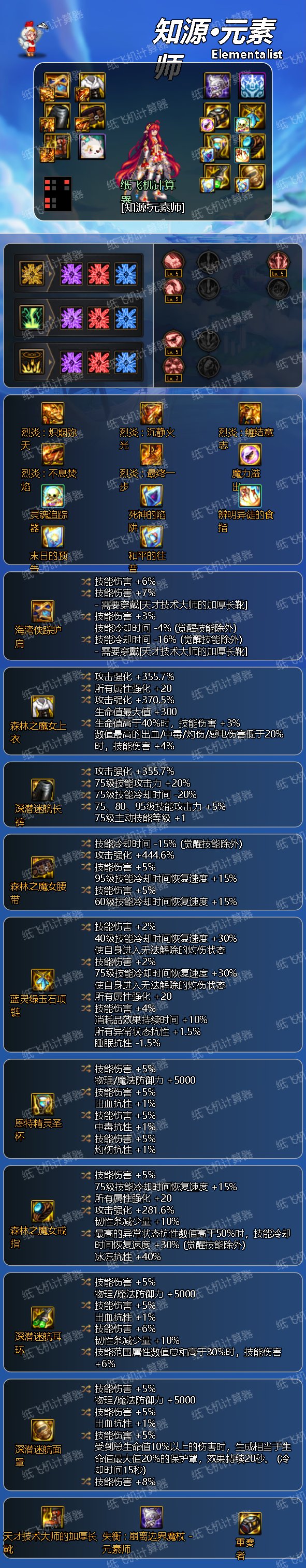 元素师小版本攻略24.9.12复苏之森，cp武器16