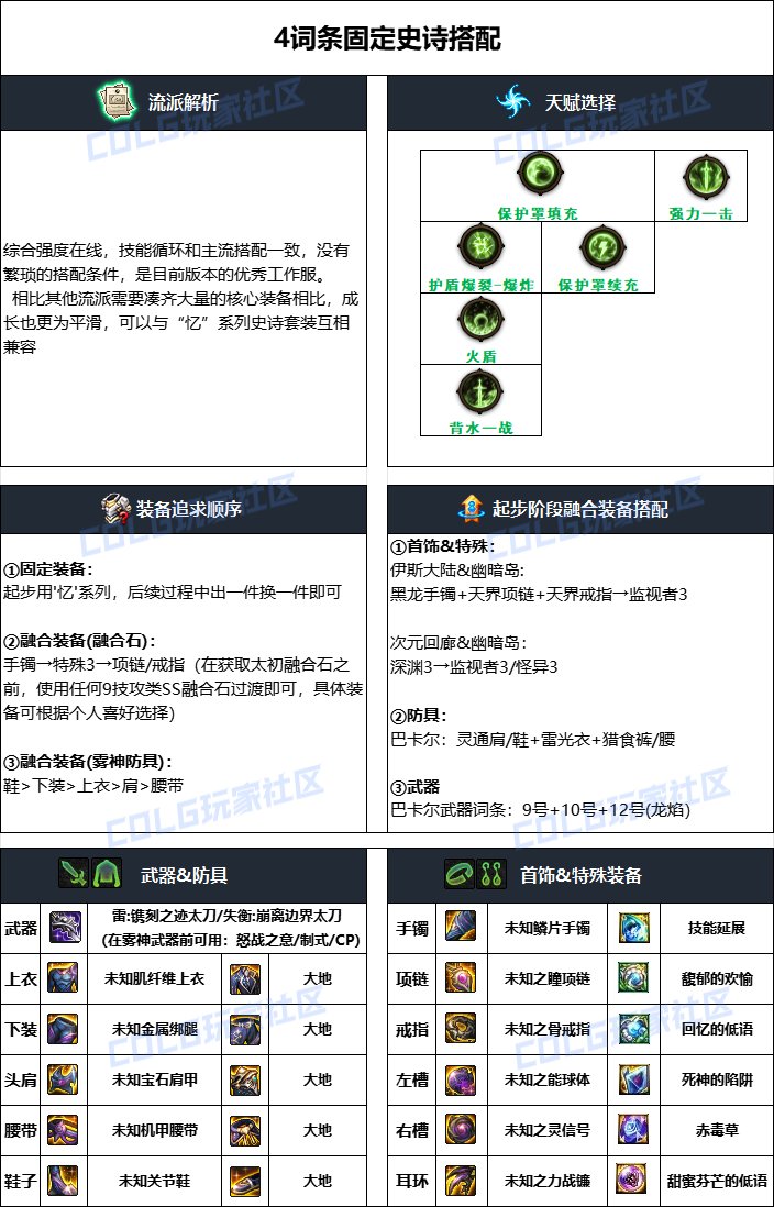 【110版本：职业百科】COLG全职业百科一一狂战士(更新至苏醒之森版本)9