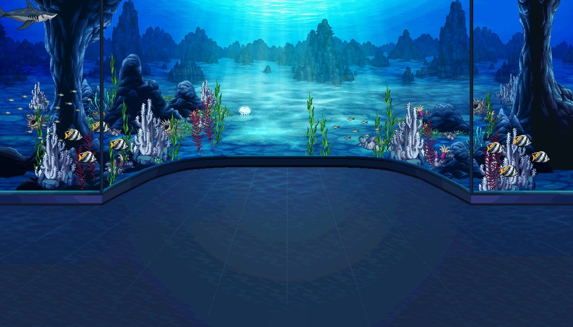 【金秋活动】赛利亚房间改夏日水族馆1