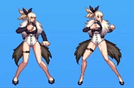 女格斗的新模型这小腿也太细了1