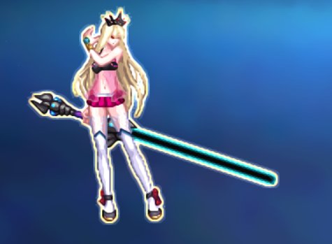 【铃音奈绪】男鬼剑改---金发女鬼剑+武器7