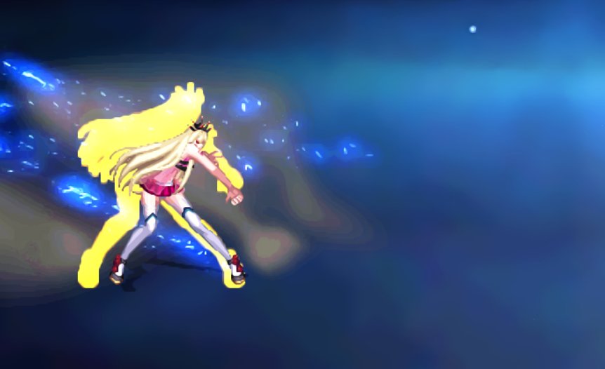 【铃音奈绪】男鬼剑改---金发女鬼剑+武器2