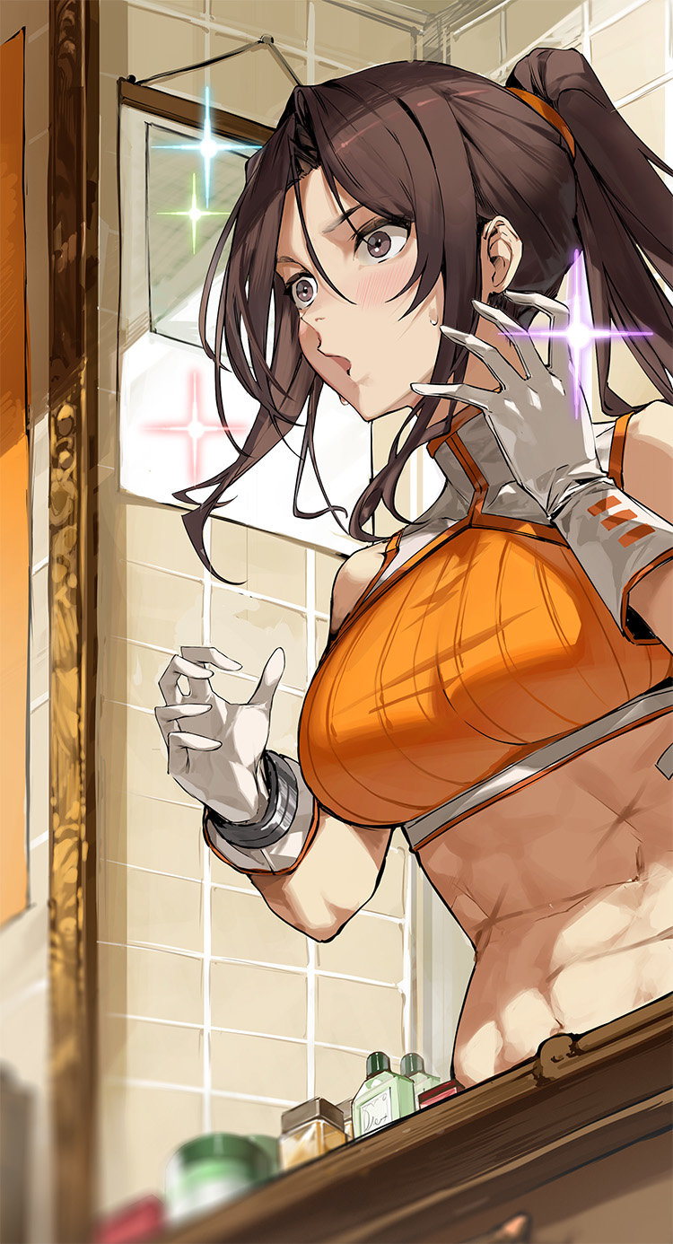 [次元画廊4]-不定期扫图-女格斗整容了(?)1