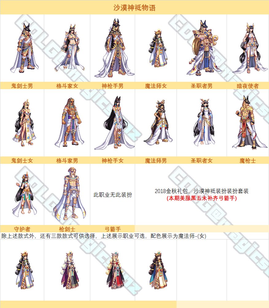 【外观图鉴：1105美服正式服】黑色星期五时装活动（荒野迷情补齐弓箭手）/二觉装扮资讯3