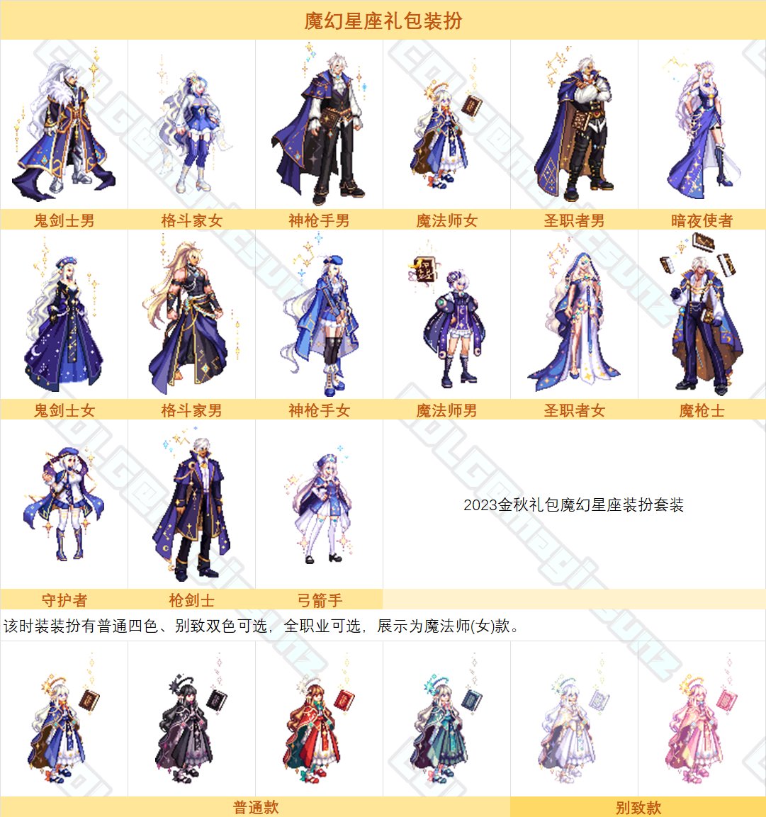 【外观图鉴：1105美服正式服】黑色星期五时装活动（荒野迷情补齐弓箭手）/二觉装扮资讯4