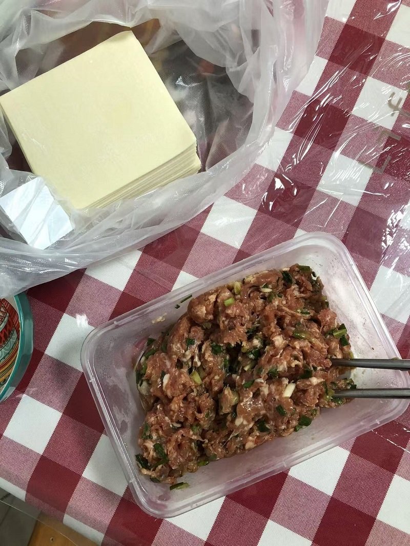 立冬要吃饺子？？我包个馄饨不过分吧？？1