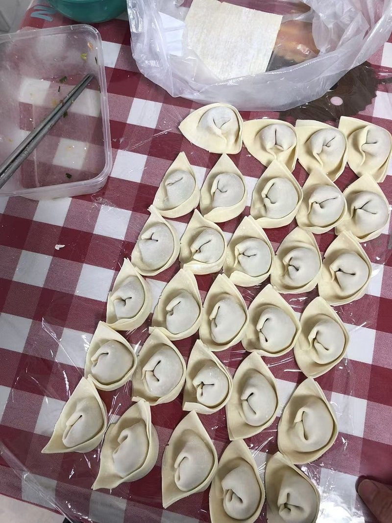 立冬要吃饺子？？我包个馄饨不过分吧？？4