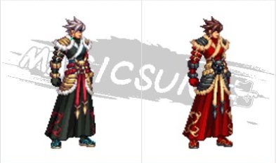 鬼剑士的飞天逐日套你们选黑色外观还是红色外观？1