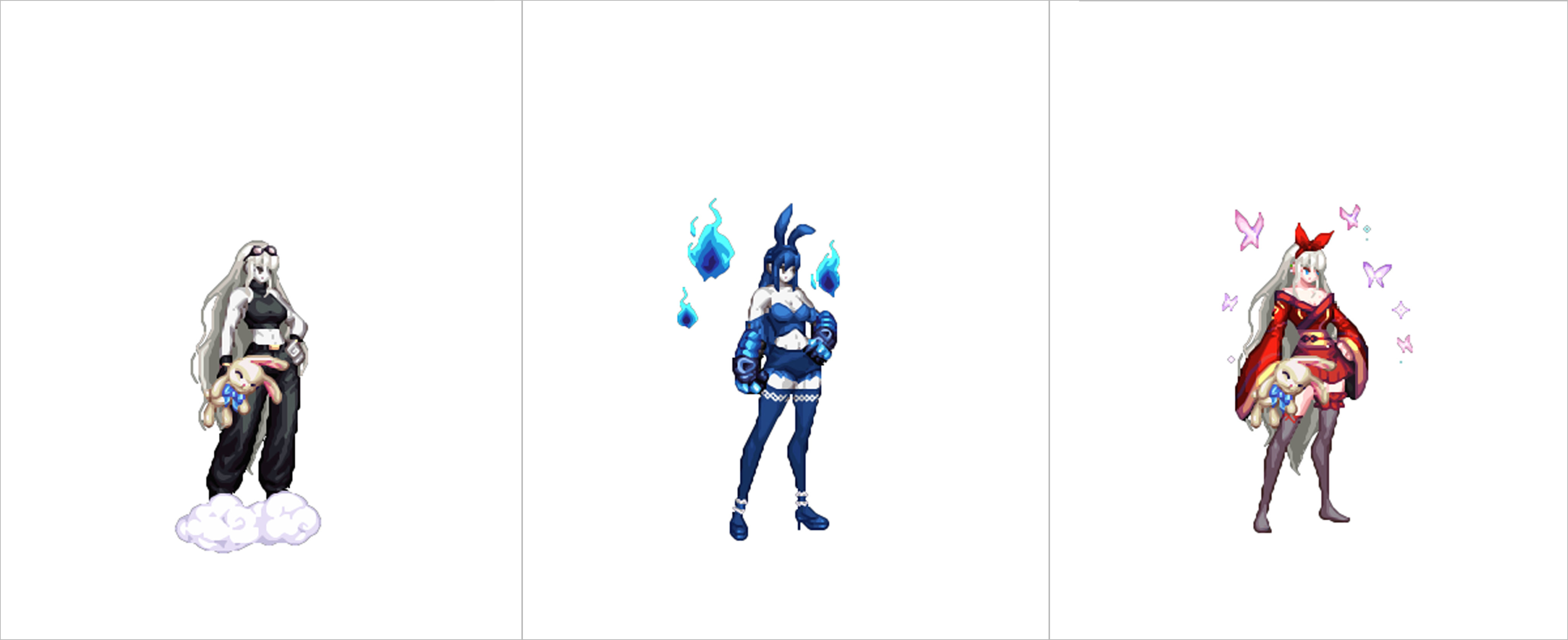 【收集向】女格斗模型改版后暖暖分享31