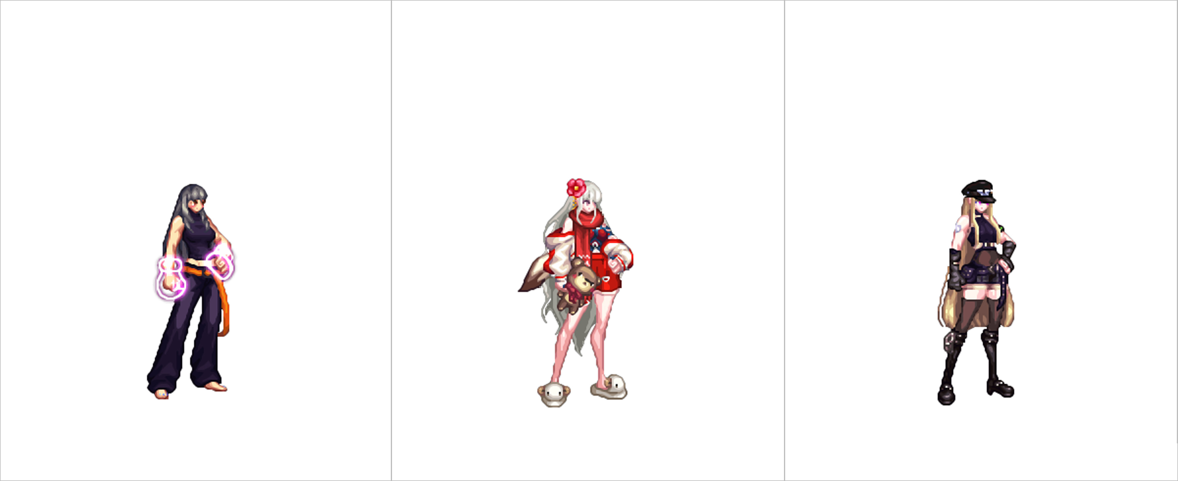 【收集向】女格斗模型改版后暖暖分享32