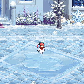 【外观图鉴：1128韩服正式服】雪法师宠物礼盒/冬季城镇NPC更新/赛丽亚房间更新外观一览10