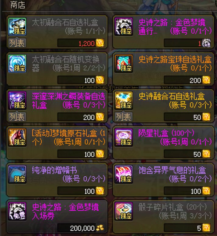 游戏日记day2——分享一下深渊大富翁活动的奖励要点5