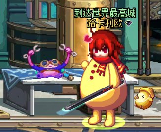 【像素大头穿搭】红发金宗和神界看门小妹！2