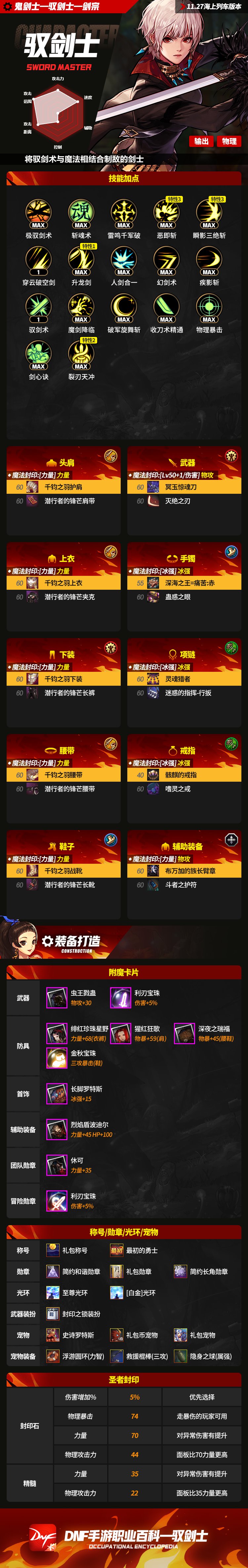 驭剑士职业百科（65海上列车版本）1