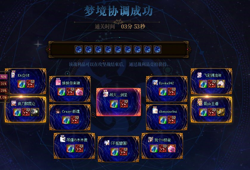 跨6战火排表团收周六晚上7到11点能打的固定队员(普3困5）4