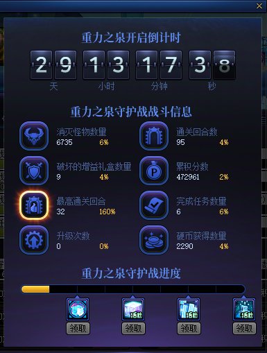 【攻略：重力之泉守护战】无双割草模式开启！教你获取超抽象外观奖励14