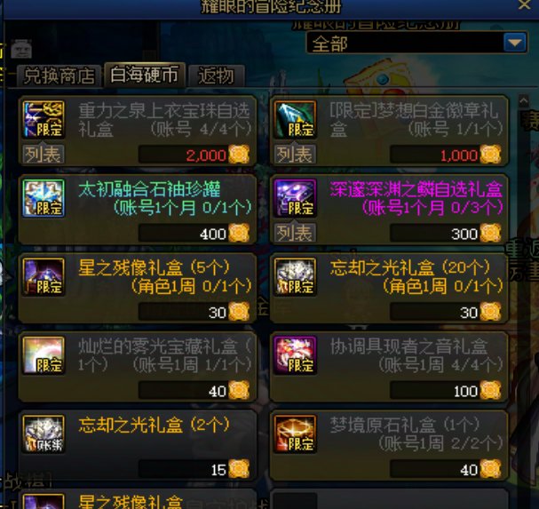 白海硬币1月不上新吗？1