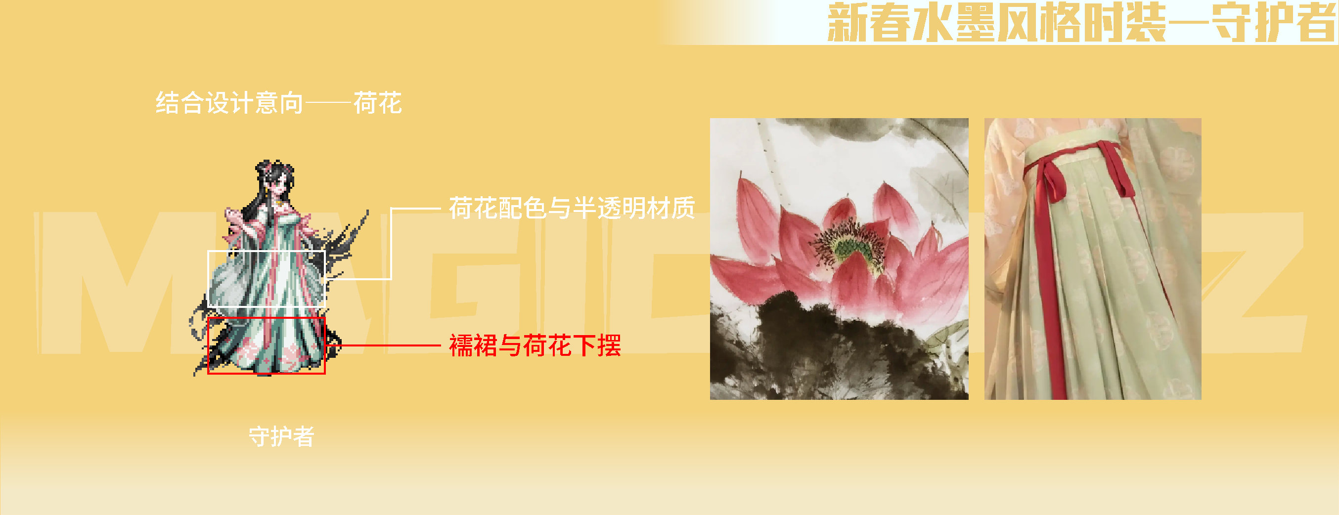 【前瞻：暖暖笔记】水墨风格来袭，2025墨燃丹青新春时装赏析(女性职业)7