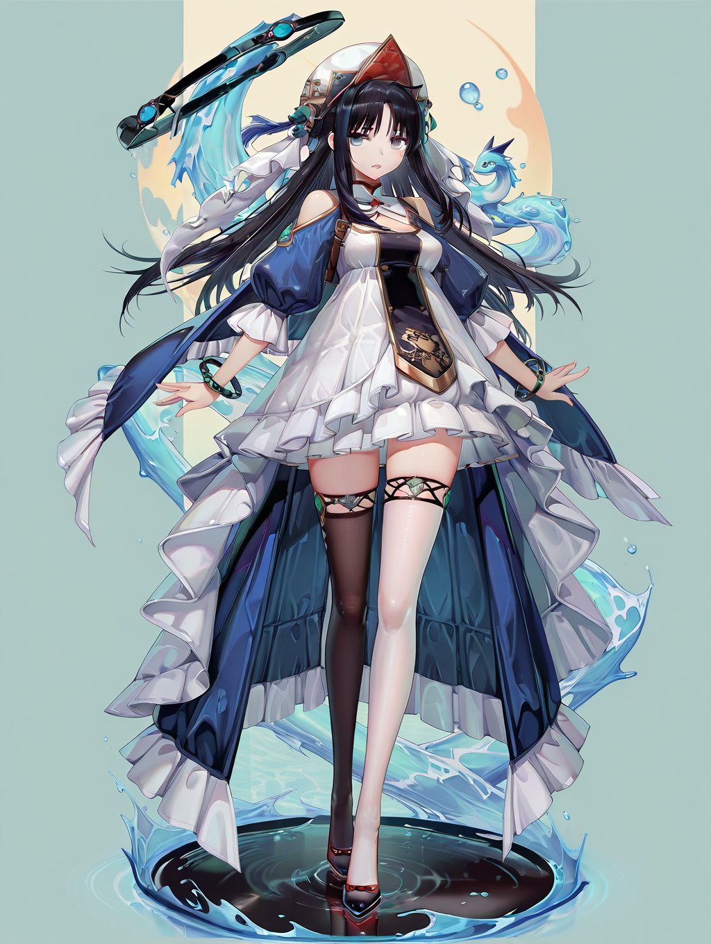 【铃音奈绪】分享一波爱莉希的AI绘画1