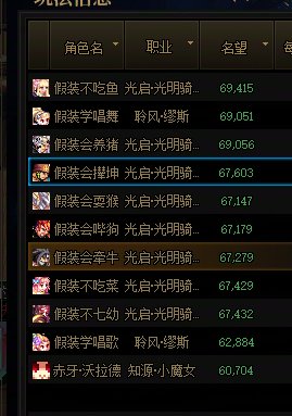 像我这种，玩一堆奶的，下版本是不是已经完蛋了。1