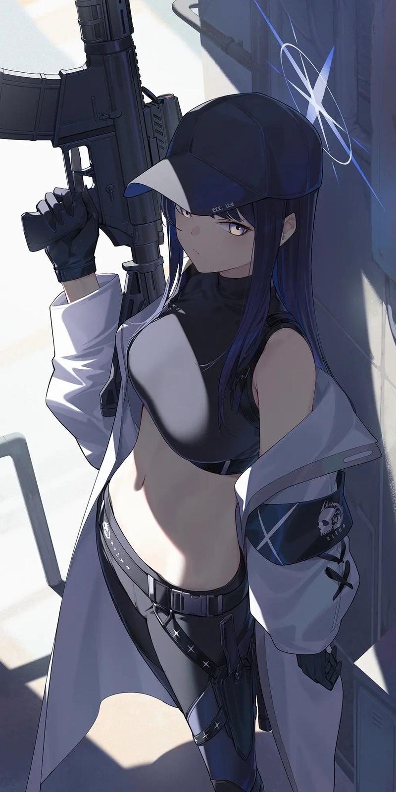 DNF×蔚蓝档案（误） 女格斗家时装cos锭前纱织（无绝版时装）1