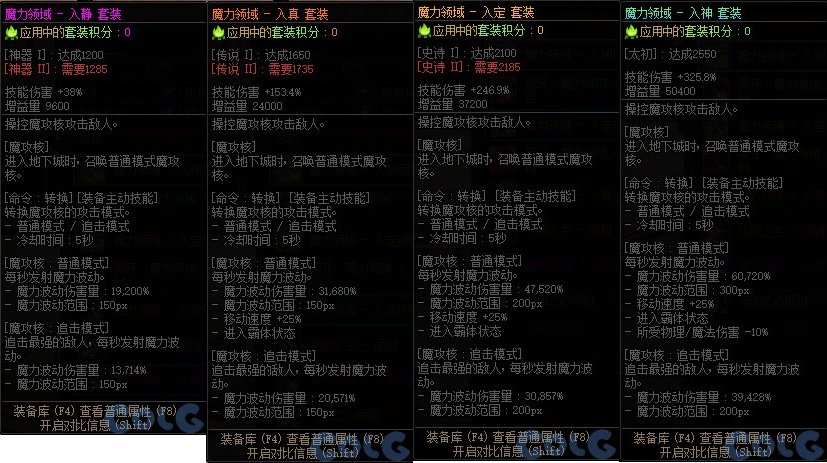 【栏目：史诗天天鉴】超高特效贴身近战！冥思者的魔力套装改版性能解析4