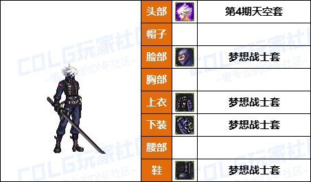 【暖暖】兵长配方，霜冻王国套-《男/女鬼剑士》韩服随选时装配方鉴赏-【第6期】11