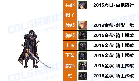 【暖暖】兵长配方，霜冻王国套-《男/女鬼剑士》韩服随选时装配方鉴赏-【第6期】10