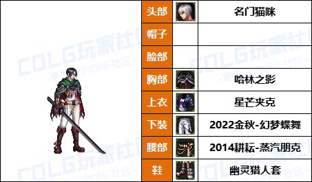【暖暖】兵长配方，霜冻王国套-《男/女鬼剑士》韩服随选时装配方鉴赏-【第6期】5