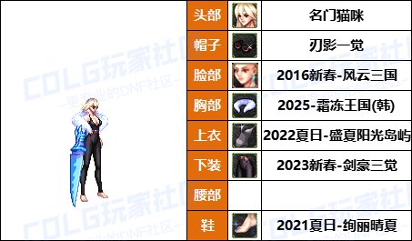 【暖暖】兵长配方，霜冻王国套-《男/女鬼剑士》韩服随选时装配方鉴赏-【第6期】41