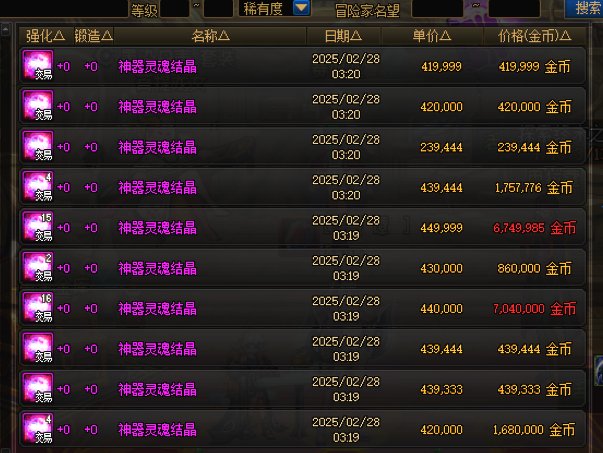跨2神器灵魂已经40多万了1