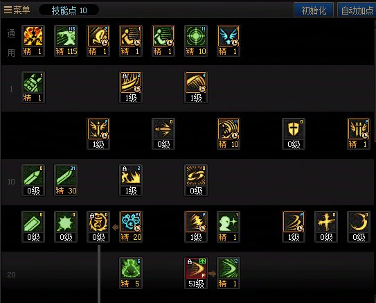 技能树BUG，不初始化会少技能点4