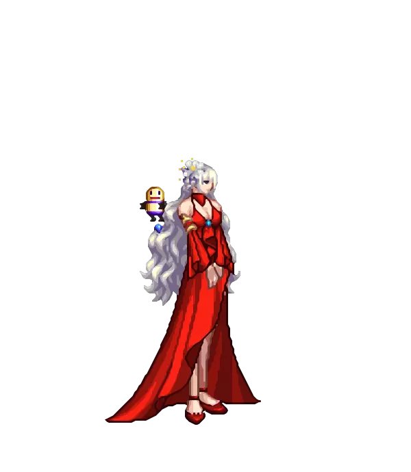 女枪手大红袍子时装搭配1