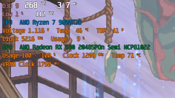 高U低显打DNF是否可行？9800X3D搭配RX580一星期体验报告1